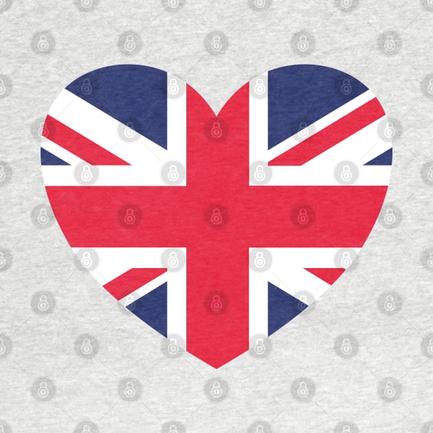 British Union Flag Heart by DPattonPD